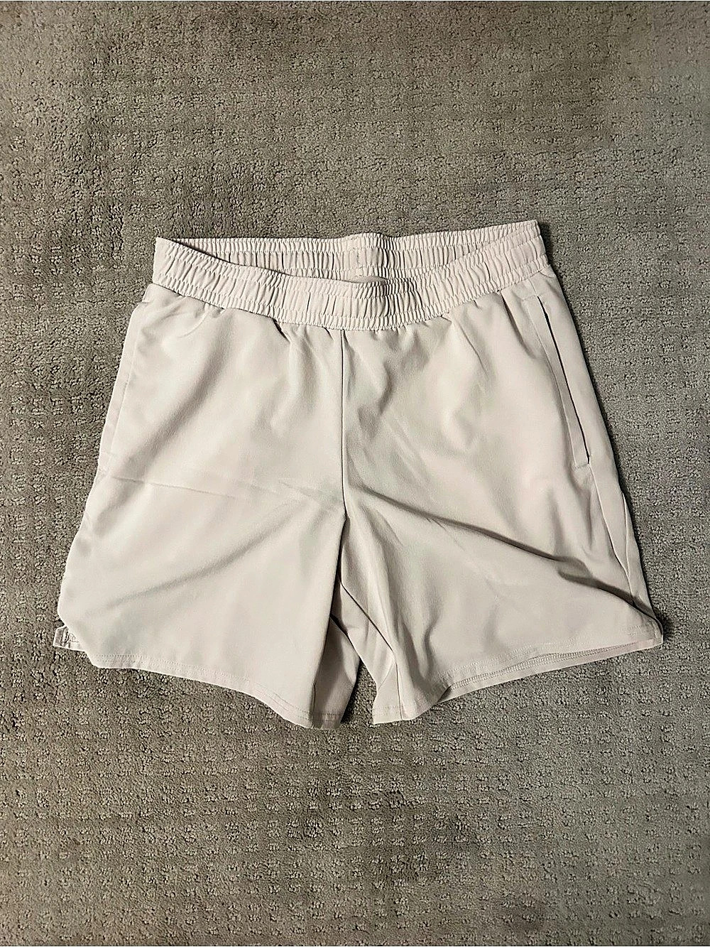 All In Motion Athletic Shorts in Tan Size Medium